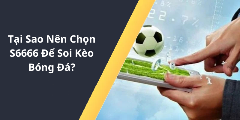 Tại Sao Nên Chọn S6666 Để Soi Kèo Bóng Đá