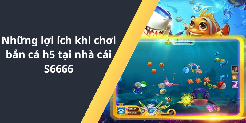 Những lợi ích khi chơi bắn cá h5 tại nhà cái S6666